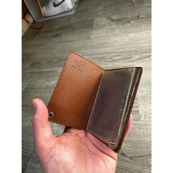 Vintage Louis Vuitton Monogram Leather Card Holder - Picture 6 of 7